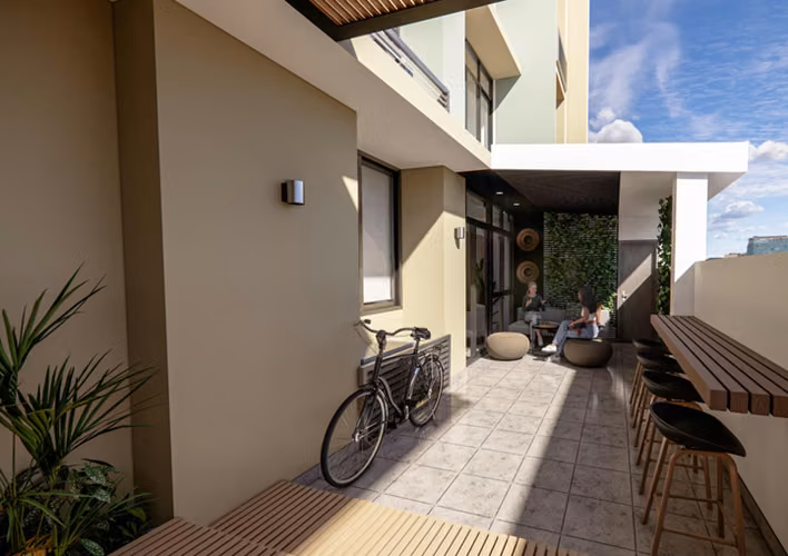 Apartamento en Costa del Este I línea blanca I 3 Rec I con terraza y 2 parking