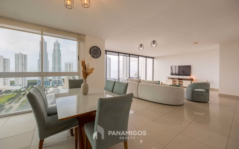 Apartamento de 3 habitaciones amoblado en Costa Del este - Imagen 2