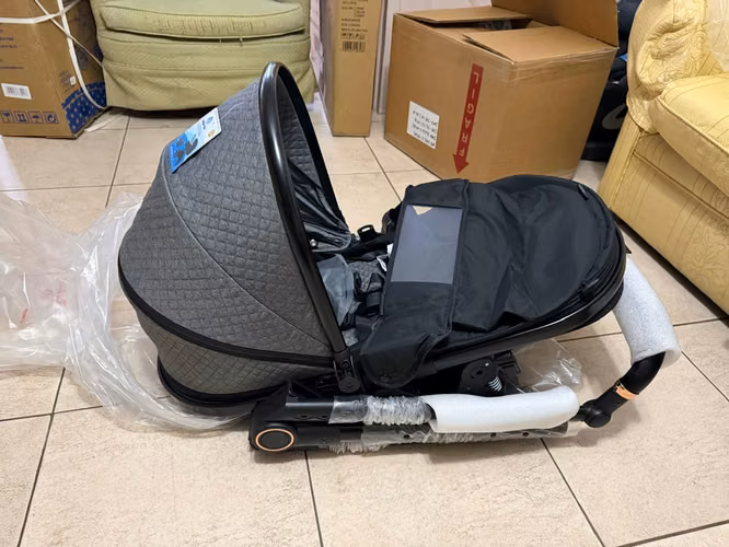 Combo Bebé NUEVO | Coche 2 en 1 + Car Seat 360° ISOFIX (TODO NUEVO SIN USO)