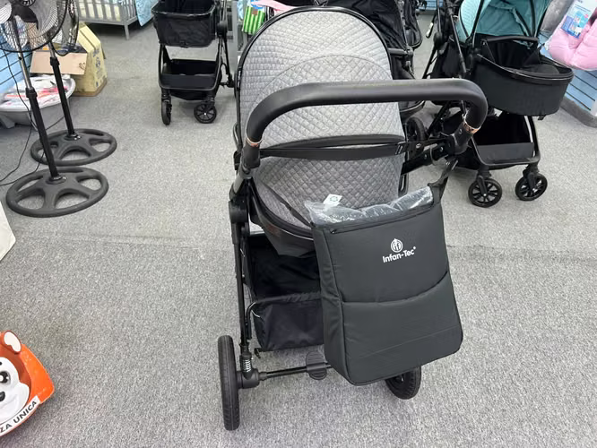 Combo Bebé NUEVO | Coche 2 en 1 + Car Seat 360° ISOFIX (TODO NUEVO SIN USO)