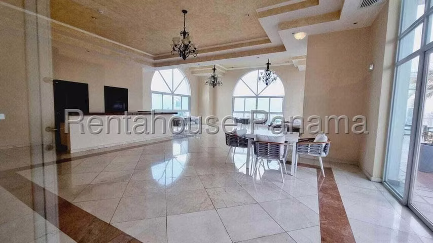 Alquiler Apartamento amoblado en Vista del Mar Av Balboa IH27-2130