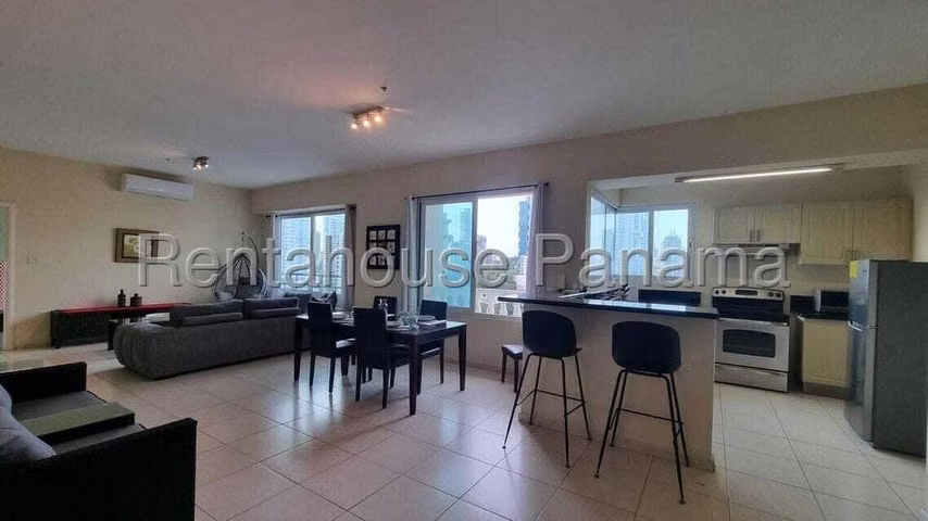 Alquiler Apartamento amoblado en Vista del Mar Av Balboa IH27-2130
