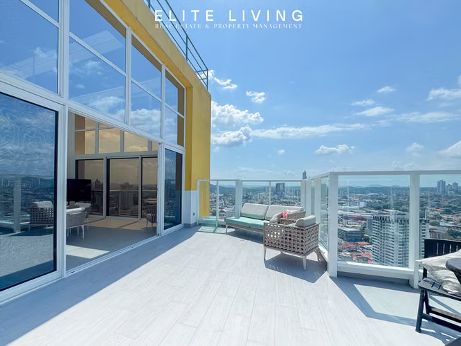Alquiler Penthouse Amoblado / PH Metropolitan Park – 169 m2 – 3 Rec / Nivel 36 / Vía España - Imagen 17