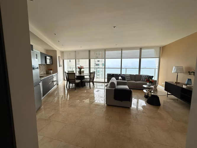 ALQUILER APARTAMENTO - PH TOC (JW Marriott)- 110M2 VISTA AL MAR