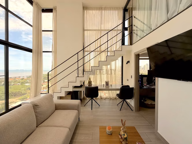 Loft Amoblado de 2 Recámaras en venta en Coco del Mar – 68 m² con Piscina y Gimnasio