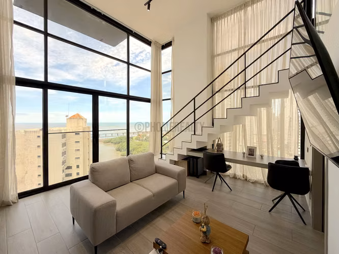 Loft Amoblado de 2 Recámaras en venta en Coco del Mar – 68 m² con Piscina y Gimnasio