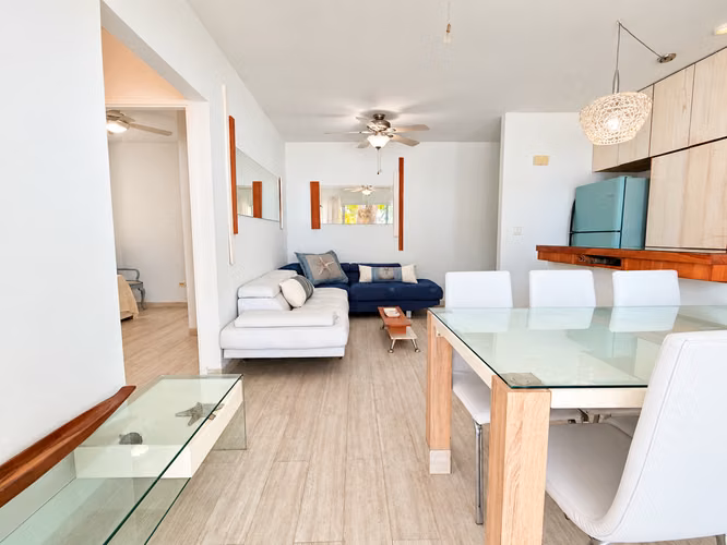 Apartamento amueblado con vista al mar en Playa Dorada, Vacamonte - Imagen 12