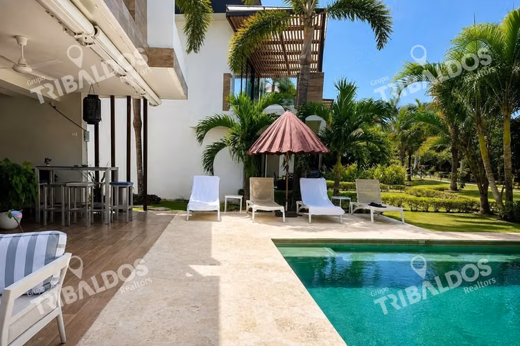 Apartamento tipo casa de Playa con piscina en Punta Caelo, San Carlos