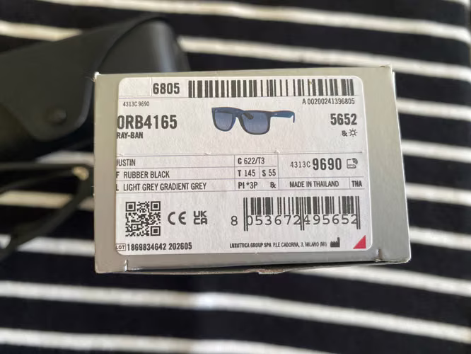 Ray ban Justin polarizados nuevos   - Imagen 5
