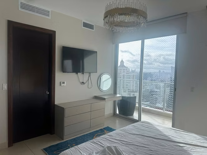 Punta Pacífica | P.H. Oceanaire | Piso Alto Amoblado 1Rec ($1,600) - Imagen 13