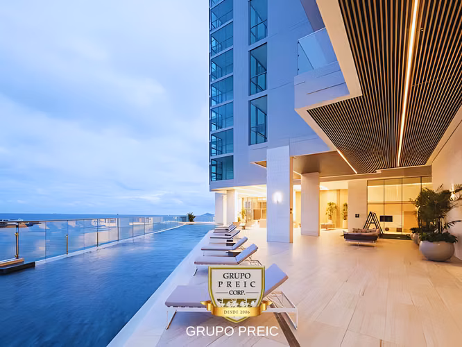 Apartamento en alquiler punta paitilla Ph Sea Point Linea Blanca CC
