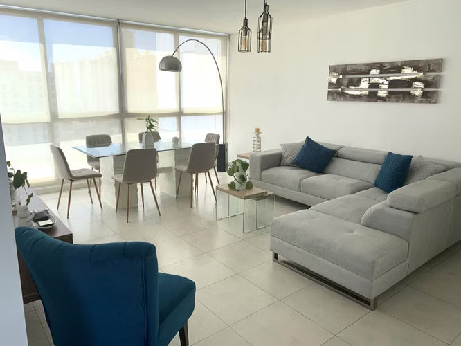 ALQUILO MODERNO APARTAMENTO A SOLO PASOS DE MULTIPLAZA MALL - Imagen 9