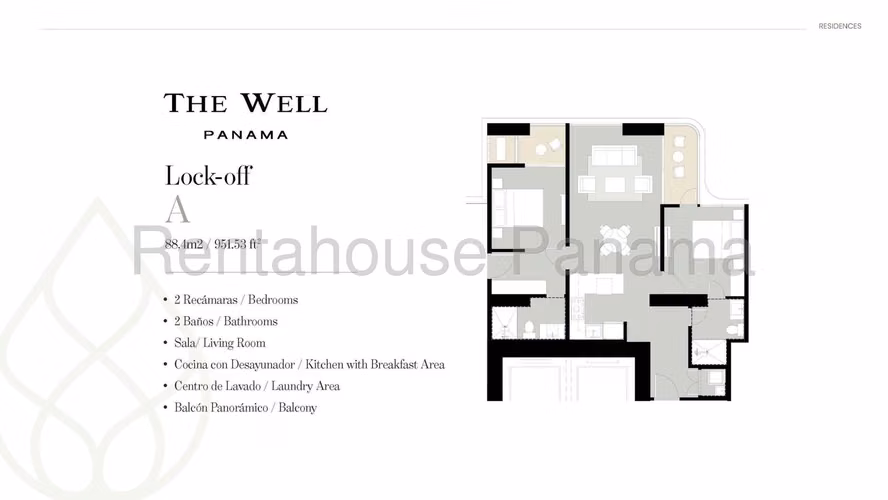 Venta Apartamento 2 Recamaras en Preventa | 83 m2 | The Well, Obarrio - ALYC 27-1848 - Imagen 11