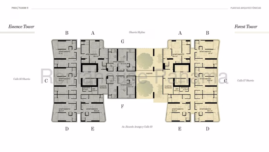 Venta Apartamento 2 Recamaras en Preventa | 83 m2 | The Well, Obarrio - ALYC 27-1848 - Imagen 6