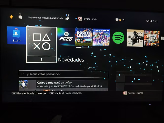 PS4 slim de 1T +2 juegos - Imagen 2