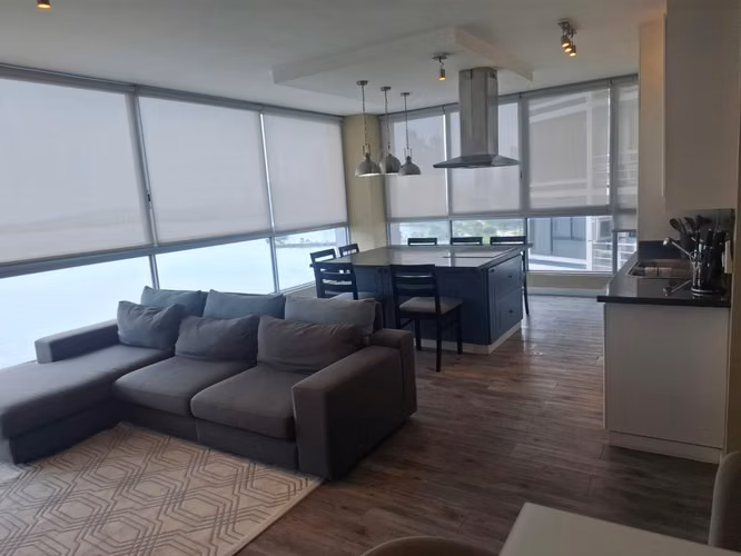 ALQUILO APARTAMENTO EN AVE, BALBOA, AMOBLADO, 2 RECAMARAS, VISTA AL MAR, 140M2.