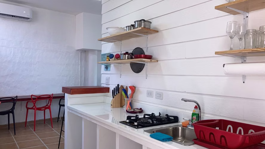 Taboga: casa con vista al mar y loft independiente (loft)