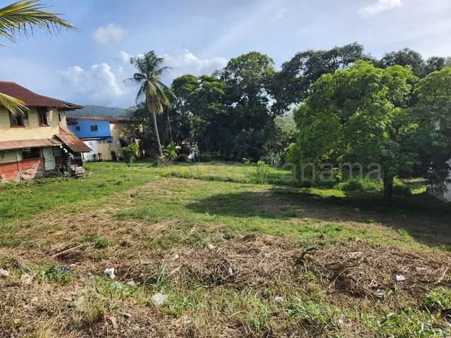 Venta Terreno residencial orilla de calle en Pilon , Colón