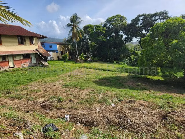 Venta Terreno residencial orilla de calle en Pilon , Colón