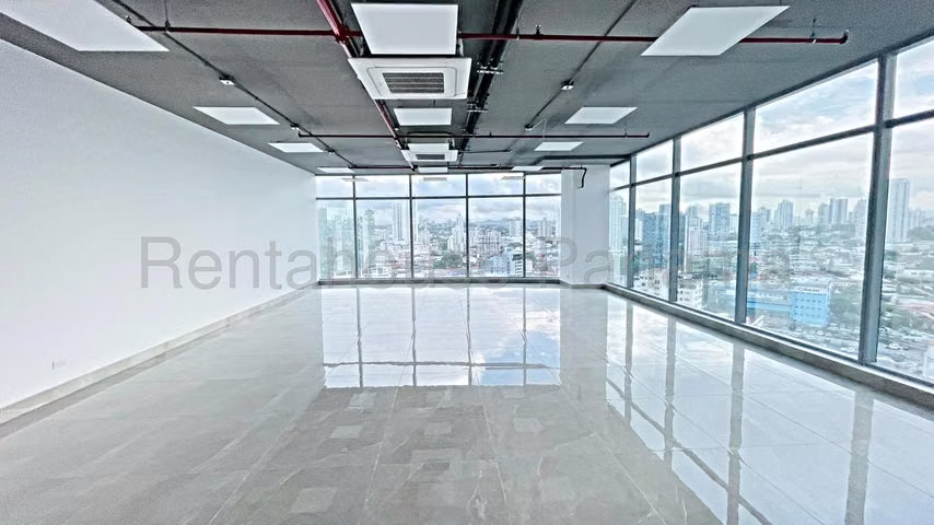 J1624GRR Alquiler de Oficina Comercial en Obarrio