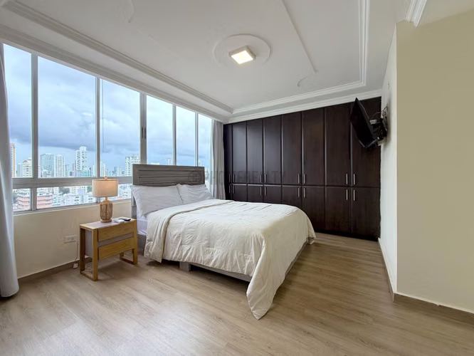 Apartamento Amoblado de 3 Recámaras en Alquiler en San Francisco – 180 m² con Amplia Terraza - Imagen 14