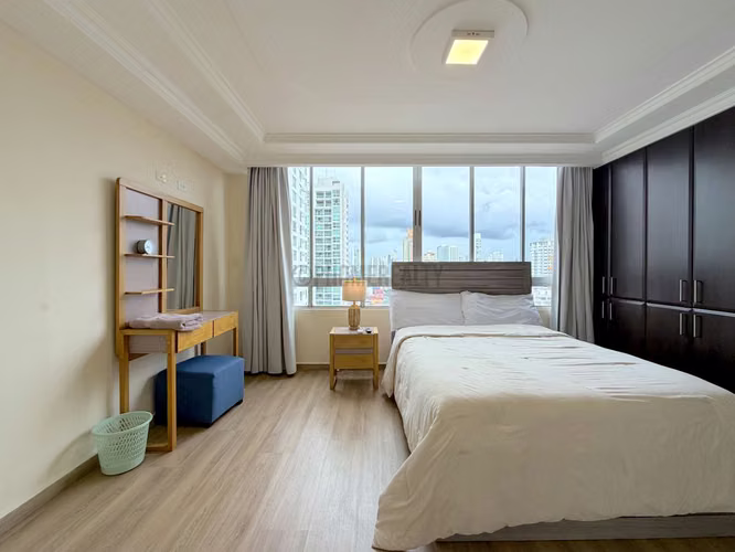 Apartamento Amoblado de 3 Recámaras en Alquiler en San Francisco – 180 m² con Amplia Terraza - Imagen 15