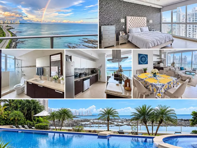  Se Alquila Apartamento con Vista al Mar y a la Ciudad en PH Oceanaire – Punta Pacífica - Imagen 9
