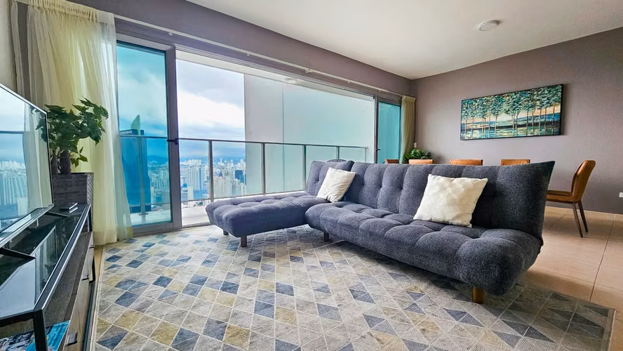 . ! Apartamento en Avenida Balboa I 1 Rec I Amoblado I con balcon y vista a la ciudad - Imagen 2