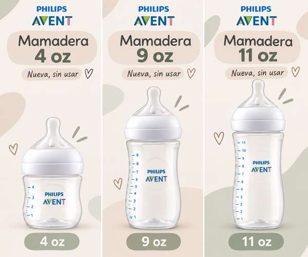 New Philips Avent Bats - 4 oz, 9 oz and 11 oz