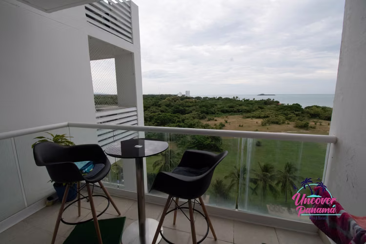 Apartamento de 1 recámara con vista al mar en Playa Blanca – Río Hato, Coclé