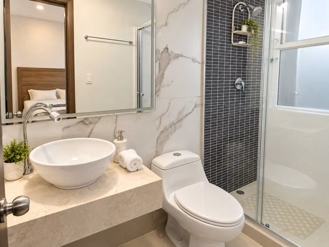 EN VENTA | ESPECTACULAR APARTAMENTO REMODELADO EN PH BAHÍA DEL GOLF 187 m² | 3 recámaras | 4.5 baños | 2 estacionamiento - Imagen 6