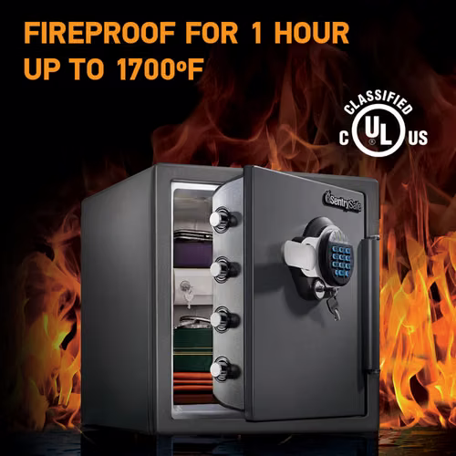 SENTRYSAFE SFW123GSC – CAJA FUERTE DIGITAL CONTRA FUEGO Y AGUA - Imagen 8