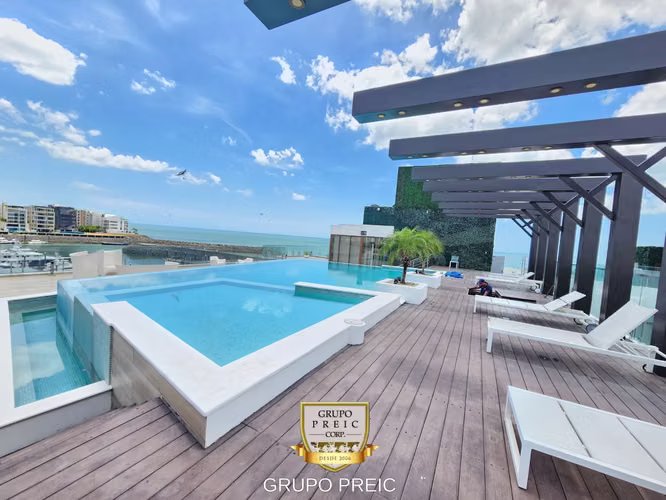 Apartamento en alquiler Punta Pacifica Ocean Reef amoblado CC