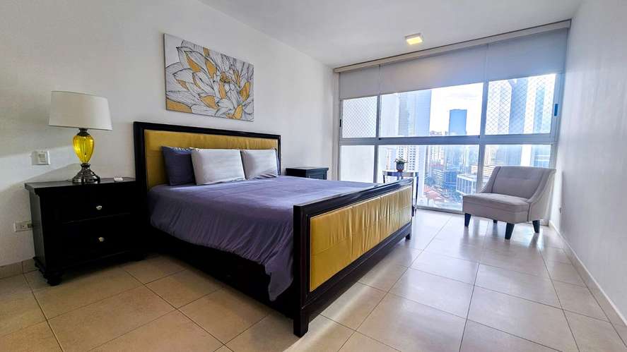 ALQUILER DE APARTAMENTO AMOBLADO EN AVENIDA BALBOA CON VISTA AL MAR - Imagen 6