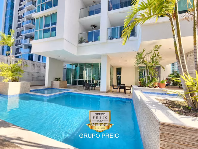 APARTAMENTO EN ALQUILER BELLA VISTA PH BELLE VIEW AMOBLADO AC