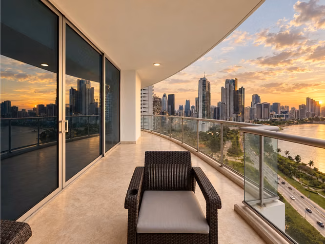 Sky Residence | 195 m² con Vista Panorámica al Mar y Skyline | Full Amoblado | US$2,700 - Imagen 7
