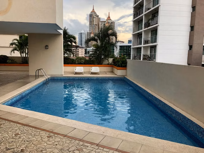 Se Alquila Apartamento con Linea blanca en el Cangrejo - Ph Mandalay