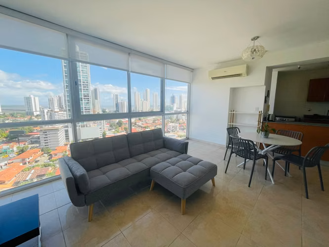 Apartamento amoblado en PH SKY BLUE - 1 recamara - L.G.