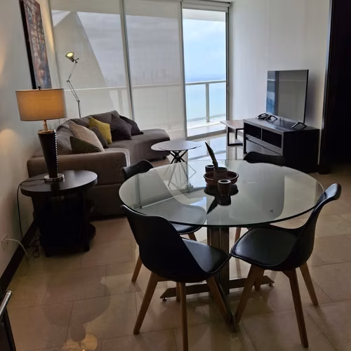 . Apartamento en Punta Pacifica I 1 Rec I amoblado I con balcon y vista al mar