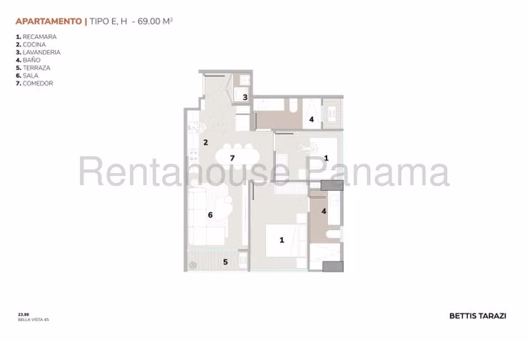 Apartamento en Venta en  Bella Vista JG