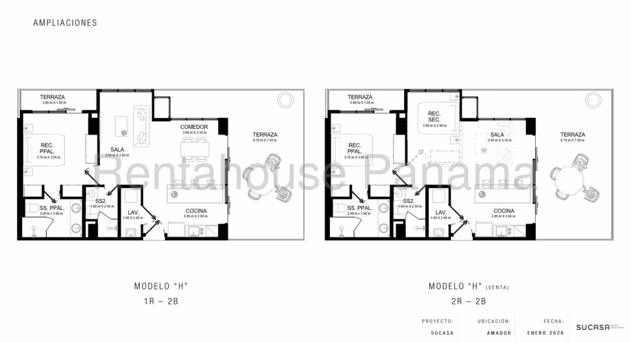 SE VENDE APARTAMENTO EN AMADOR LA26-2827 - Imagen 14