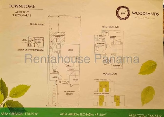 Casa duplex en venta Panamá Pacífico 27MAM2295