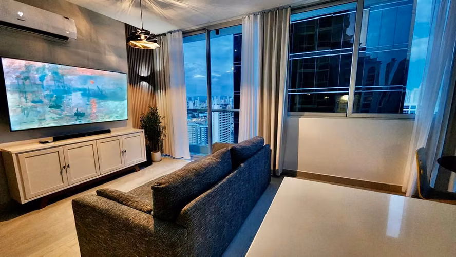Se alquila Apartamento en Obarrio Ph Urbana Amoblado - Imagen 2