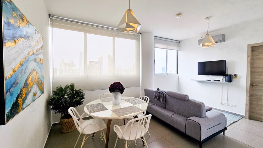 Apt Amoblado de 1 Habitación en Vía España - 49.30 m2 - Imagen 3