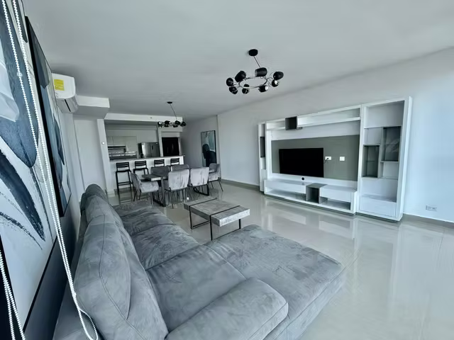 Alquiler de apartamento Amoblado en Costa del Este 3 Recamaras LH - Imagen 4