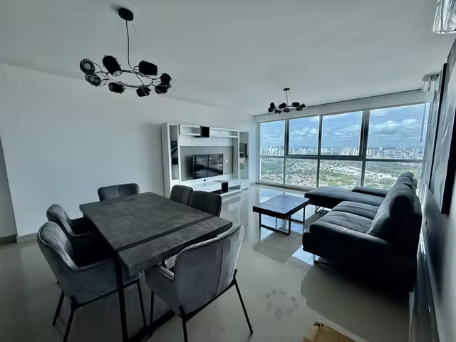 Alquiler de apartamento Amoblado en Costa del Este 3 Recamaras LH - Imagen 2