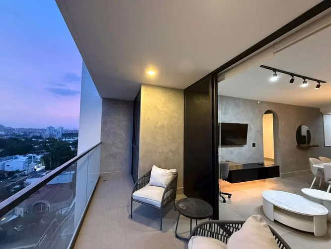 Apartamento en Coco del Mar I Amoblado I 2 Rec I con balcón y vista al parque - Imagen 4