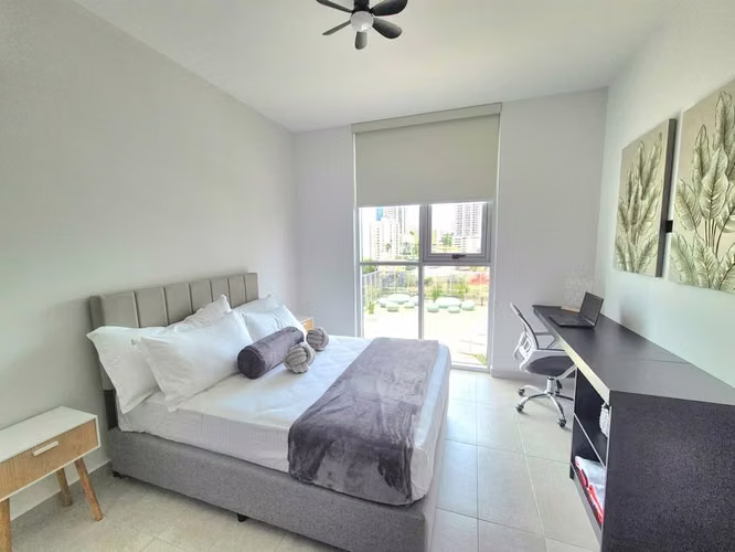 Apartamento en Via España I amoblado | 1 Rec | Con balcón a estrenar - Imagen 11