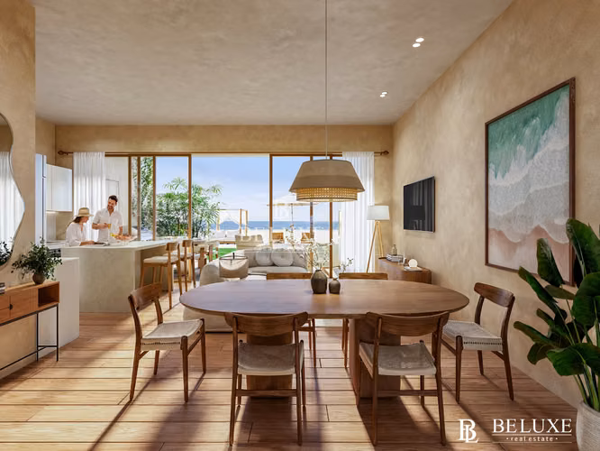 VENTA DE APARTAMENTO FRENTE AL MAR EN SEASHORE RESERVE, PLAYA CARACOL (26P)