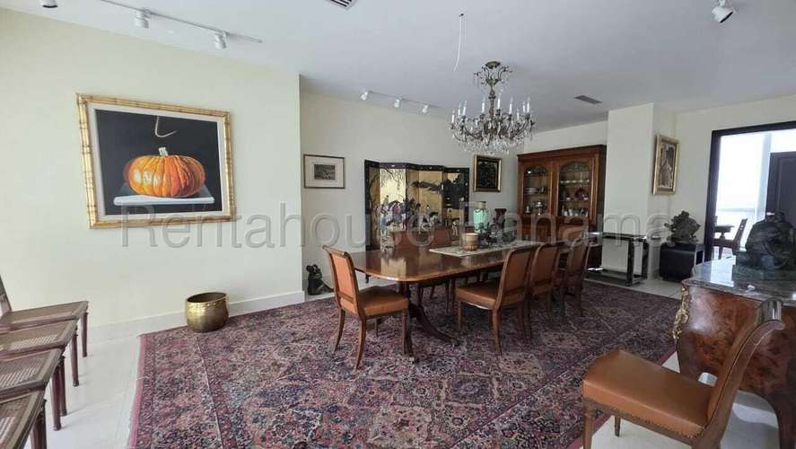 Alquiler Apartamento Amoblado 4 Recamaras 417 m2 Frente al Mar Costa del Este - ALYC 26-2200 - Imagen 7
